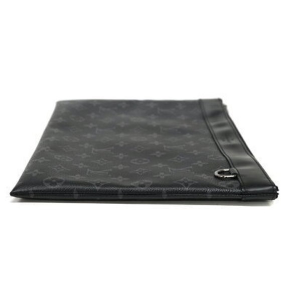 Louis Vuitton Pochette Discovery Clutch Bag Monogram Eclipse - Picture 3 of 12